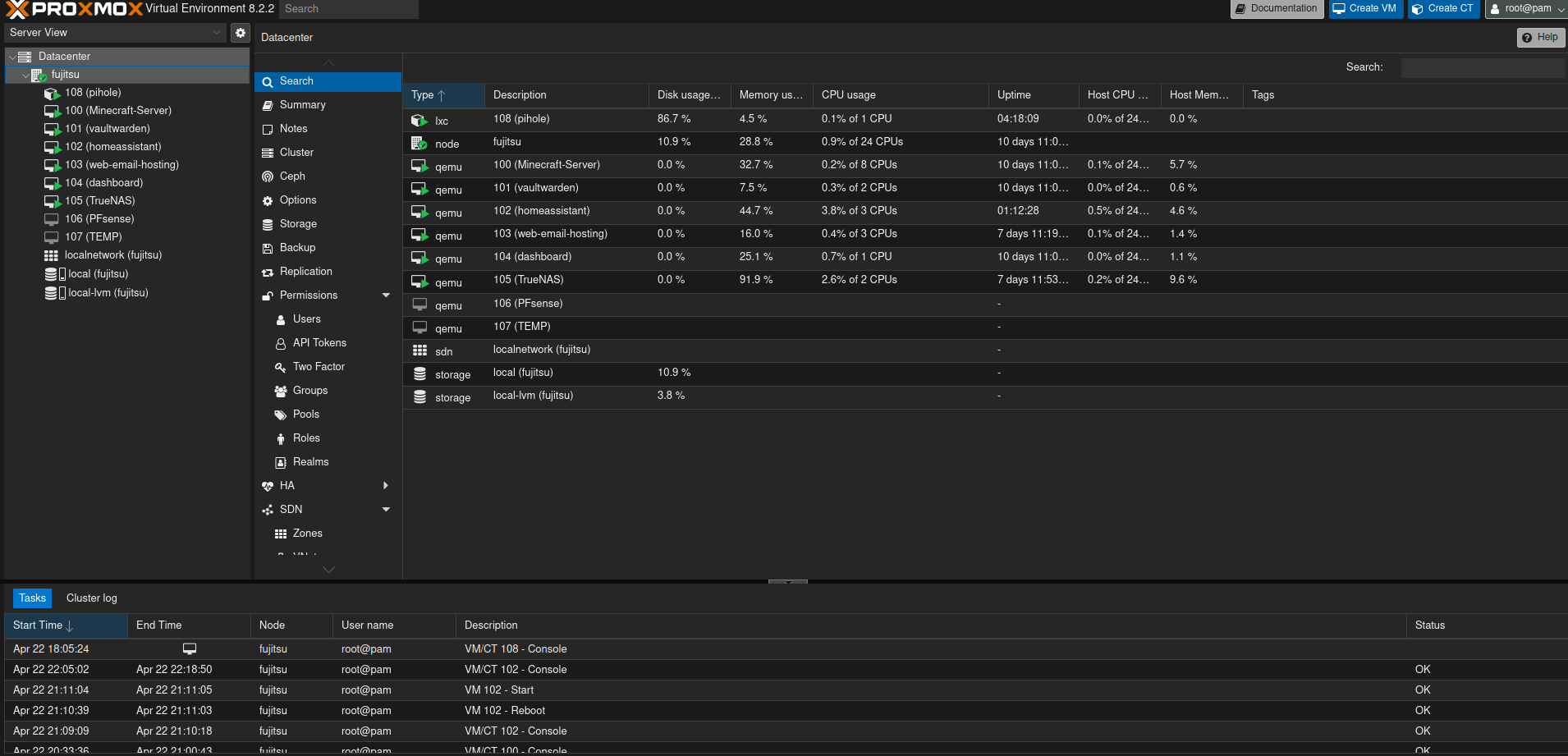 ProxMox Server